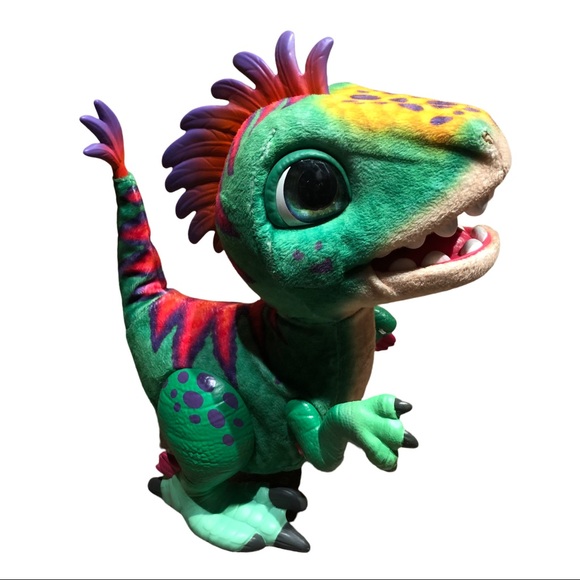 FurReal Friends 12” MUNCHIN T-REX BABY DINO Dinosaur Interactive Funny Moves - Picture 1 of 14